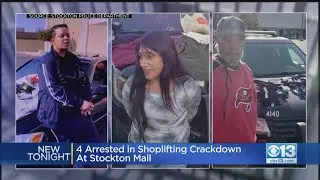 Police Arrest 4 After Snatch And Grabs At Stockton&rsquo;s Weberstown Mall