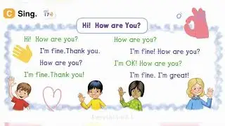 Hi! How are you? Everybody Up 1 song