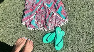 ASMR flip flops 🩴