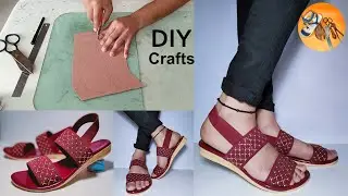 DIY Handmade Flip Flops Slippers Crafting | How to Make Flip Flops Sandal Slippers | Step by step