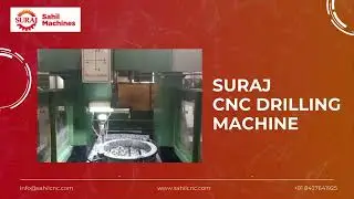 CNC Drilling Machine DM 20 | Heavy-Duty Drilling & Tapping | BT50 Spindle | Sahil Machines