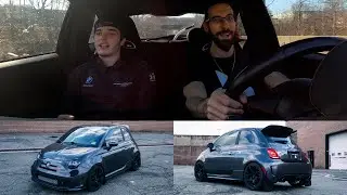 Picking Up E85 In The Big Turbo Fiat 500 Abarth | Anthony&rsquo;s First Ride!
