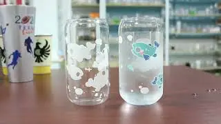 color changing tumbler by JP Industries #kitchen #borosilicateglass #cocktail #glassware #india