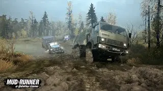 Aaj to tuck ko delivery kar ke hi rahunga | Mud Runner: Off-Roading #gaming #mudrunner #games #truck