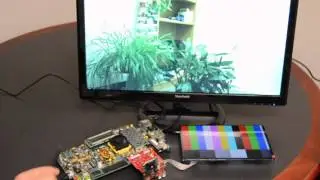 CSI - Демонстрация DSI (NWL MIPI Fidus Inrevium FMC)