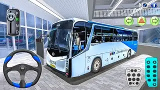 New Kia Express Bus Simulator 2025 - 3D Driving Class Android ios - Bus Game Android gameplay