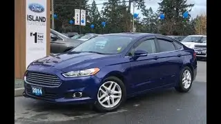 2014 Ford Fusion SE W/ Keyless Entry, Start/Stop Review| Island ford