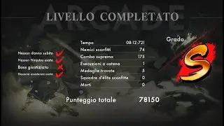 SHINOBI: Art of Vengeance - Stage 1 : Oroboro Village - No Damage - S Rank ( No-Hit Run Trophy )