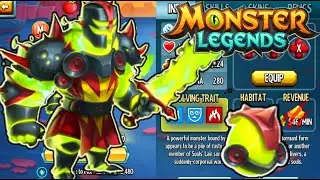 Monster Legends Blaze Night level 150 😍 review - Xandrite Spellbound