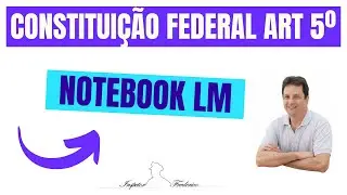 Constitu&ccedil;&atilde;o Federal Art 5 Notebook LM