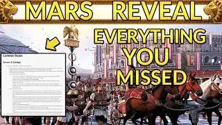 Everything you NEED to know about MARS update for Rome II Total War!