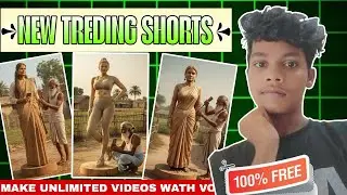 Ai Wooden Statuc Making Video Kaise Banaye|How To Create Varal Ai Shorts