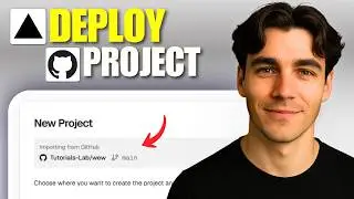 How To Deploy A GitHub Project On Vercel (Tutorial 2026)