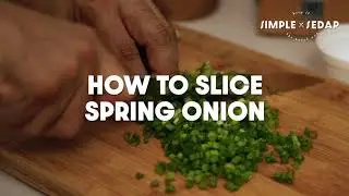 K.I.S.S Tips: How to slice spring onions