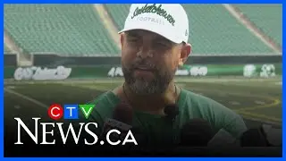 Saskatchewan Roughriders coach calls on fans to bring back watermelon helmets