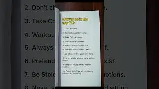 10 Rules to Be in the Top 1% | Success Habits for Winners