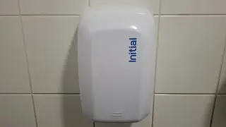 (Not Working) Initial Machflow hand dryer, Dunelm ♿️, Milford, Sailsbury, Wiltshire