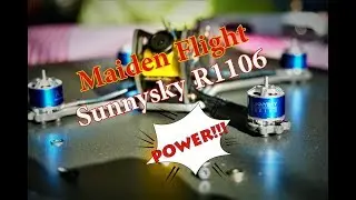 New 130 Build Maiden Test Flight, Sunnysky r1106, Caddx S1, Leader 120 flight stack, On-board DVR