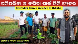 Best Power Weeder Machine for Horticulture & Agriculture Crops | Krushak sathi odisha #powerweeder