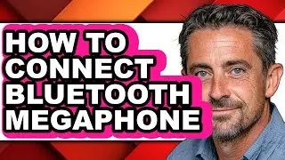 How to Connect Bluetooth Megaphone - Step by Step