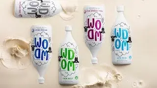 [2018 #13] Lighting Setup to Photograph Milk Bottle In The Studio (WDOM Milk) + BTS