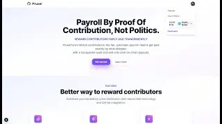Pruxel: Payroll by Proof of Contribution, without Politics