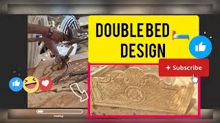 DOUBLE🛏️BED🔨 MAKING ⚜️ DESIGN 📺 VIDEO
