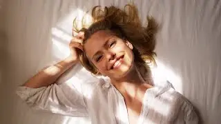 Woman Waking Up Stock Video