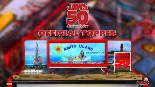 JAWS 50th Anniversary Pinball Topper Trailer