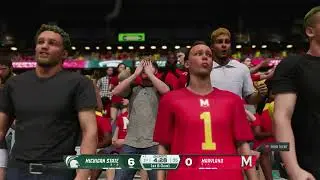 College Football 26 - Week 14 Simulation - Michigan State Spartans vs Maryland Terrapins (PS5)