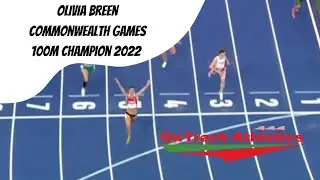 Olivia Breen: T37/T38 100m Champion Commonwealth Games 2022 - 12.83s
