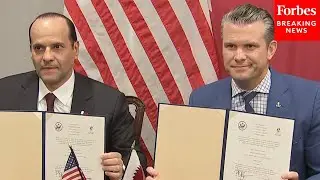 BREAKING: Pete Hegseth And Qatari Defense Minister Announce Idaho-Based Qatari Air Force Facility