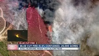 UPDATE: Little progress made on Blue Cut Fire