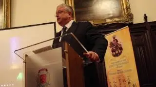 Letters Patent - Ronnie Watt receives from Lord Lyon