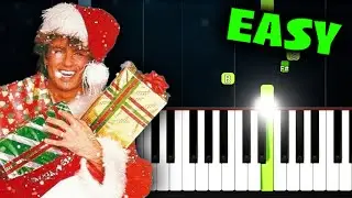 Wham! - Last Christmas - EASY Piano Tutorial