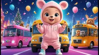 Animal Bus New Year Ride | Fun Action & Learning Video for Toddlers