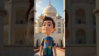 Taj Mahal#cartoon #art #knowledge
