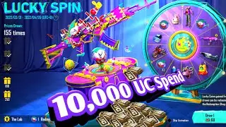 Pubg Mobile New lucky spin M762 Gun Stray Rebellion opening 10,000UC🤩