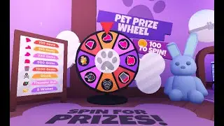 Getting everything on the new pet wheel in Overlook Bay!