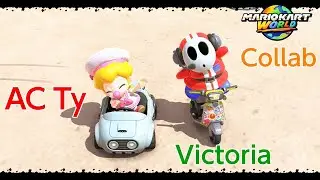 Mario Kart World - Collab with Victoria for KO tour using team!