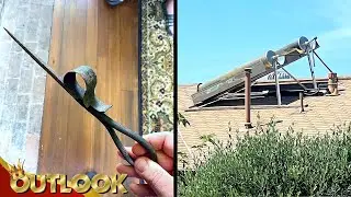 What Is This MYSTERIOUS Item Found In A 1700s Farmhouse, And These Cylinder Objects On The Roof?