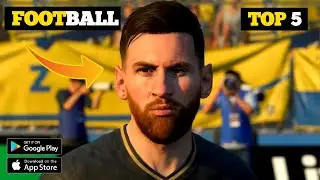Top 5 Football Games For Android 2022 | New Football Games For Android 2022 | GKS