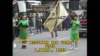 Assyrians Around the World TV Program--Air date: 4/3/1992. Assyrian New Year 6742 Parade in Chicago
