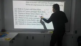 Forming expressions using algebra