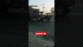 Ford 3600 Fully loaded Sugarcane Torelly #ford #FordTarctor#farming #mf260