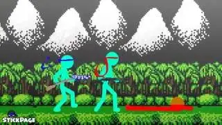 Contra Parody! - [Stickpage.com]