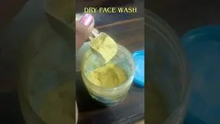 Dry Face Wash 💕 #shorts #trending #skincare #beauty #facewash #makeup #snehalnayse