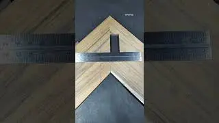 A quick way to measure combined angles #woodworking #carpentry #woodwork #tipsntricks #diy