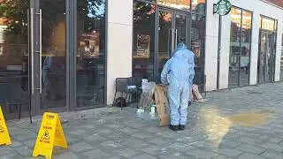 Stabbing in starbucks streatham hill south london  