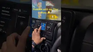 Speakers problem in my Thar Roxx #shorts #tharroxx